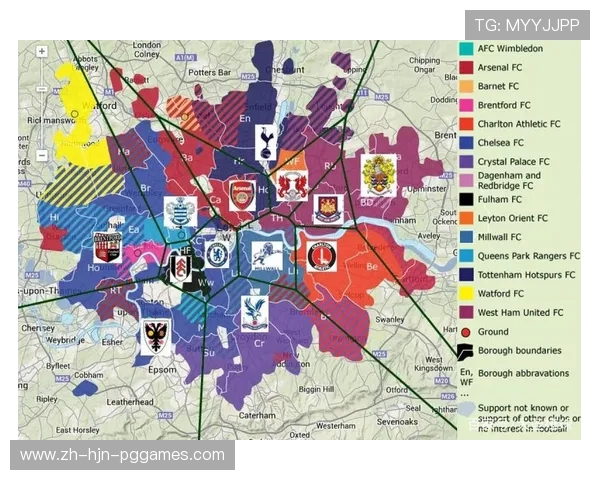 伦敦市中心的英超球队分布与德比战历史 伦敦市中心的英超球队分布与德比战历史